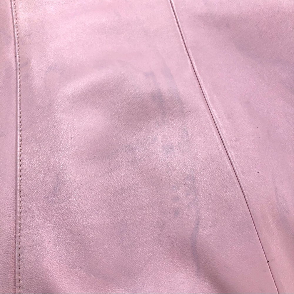 Que Pink Leather Jacket. - Picture 9 of 9